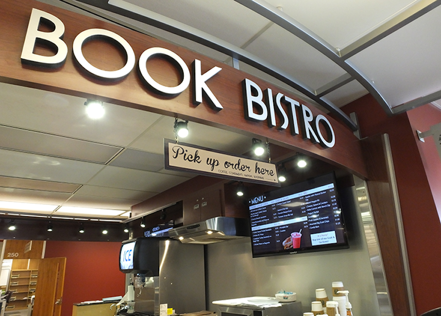 Book Bistro Pick-up Counter